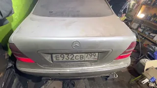 W220 S500L холодный старт.