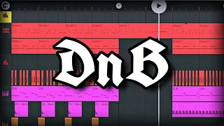 Drum n' Bass in FL Studio Mobile (free flm file)