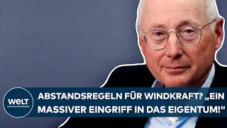 STEFAN AUST: Abstandsregeln für Windkraft? "Ein massiver Eingriff in das Eigentum!"