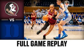 Florida State vs. Duke Full Game Replay | 2023-24 ACC Women’s Basketball
