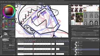 How I do Animation in Clip Studio Paint EX
