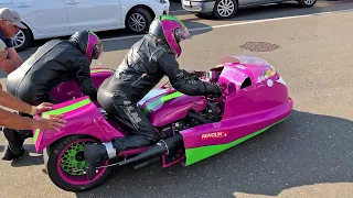 Sidecar LCR Koenig... vi siete mai chiesti come si avvia un vecchio sidecar a due tempi?