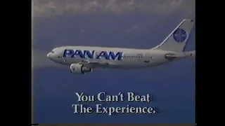 Pan Am Commercial: "Pan Am to the Caribbean" (1984)