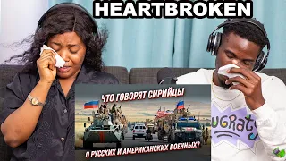 Чью армию любят БОЛЬШЕ? Сирийцы о русских и американских военных REACTION