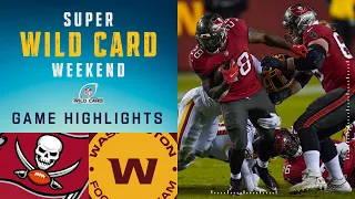 Buccaneers vs. Washington Football Team Super Wild Card Weekend Highlights | NFL 2020 Playoffs