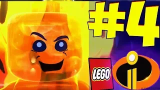 Лего Суперсемейка 2 : Прохождение - Часть 4 (СПОСОБНОСТИ ДЖЕК-ДЖЕКА) || Lego The Incredibles 2