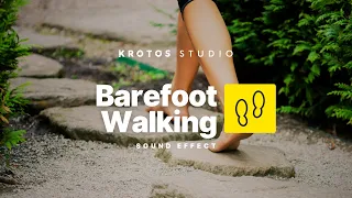 Barefoot Walking Sound Effect | 100% Royalty Free | No Copyright Strikes