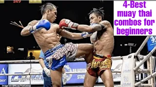 4-Best Muay Thai Combos for Beginners #muaythai_kerala #muaythai_combos