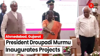 President Droupadi Murmu Inaugurates Projects Related To Tribal Development In Gujarat