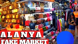 ALANYA GRAND BAZAAR 2022 JUNE ! ALANYA FAKE MARKET ! ANTALYA TURKEY TRAVEL ! ALANYA SHOPPİNG 4K