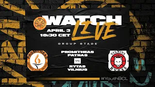 Promitheas Patras v Rytas Vilnius | Full Basketball Game | #YouthBCL 2024