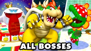 Super Mario Sunshine - All Bosses Gameplay! (Super Mario 3D All Stars)