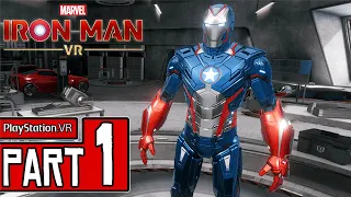 IRON MAN VR Walkthrough Part 1 (PS VR) FULL GAME No Commentary @ 1440p (60ᶠᵖˢ)  ✔