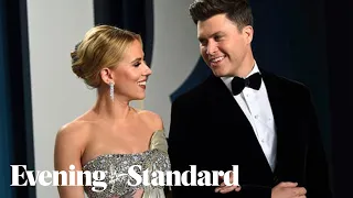 Scarlett Johansson celebrates birth of baby boy with husband Colin Jost