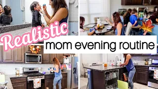 EVENING ROUTINE of a MOM  //  Mom of 4 // Stay At Home Mom Schedule