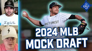MLB 2024 Mock Draft 2.0