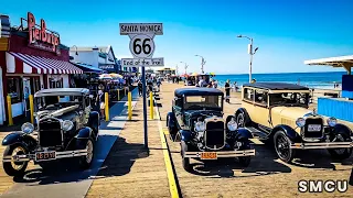 Historic Route 66 Revisited: Model A Enthusiasts Drive from Orange County to Santa Monica