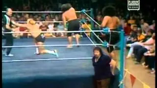 The Wild Samoans vs. Santana and Goulet-1980