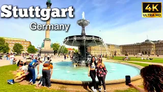 Stuttgart Walking Tour 2024 - 4K Ultra HD || Travel Tube