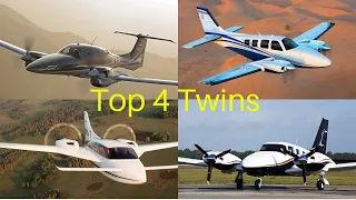 Top 4 Twin Engine Aircraft