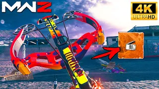 Crossbow FUN and OP or USLESS? RED Zone Solo and ELDER SIGIL MW3 Zombies Gameplay 4K (No Commentary)