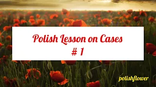 Learn Polish Case - Lesson 1 - Learn Polish
