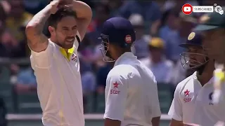 VIRAT KOHLI VS MITCHELL JOHNSON BOUNCER IND VS AUS TEST MATCH RIVALRY BEST MOMENTS