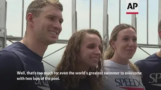 Olympic gold medalist says swim races ‘not clean’