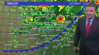 DFW weather | Cold front, rain to come through North Texas on Saturday morning, 14 day forecast