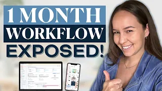 Plan 1 Month of Content with Me as a Social Media Manager | WORKFLOW EXPOSED!