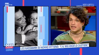 Leo Gassman si racconta, nipote e figlio d'arte - Oggi è un altro giorno 11/04/2022