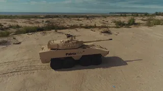 Patria - AMV XP 8X8 120mm Tank Destroyer Armoured Vehicle [1080p]