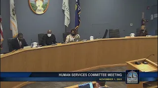 Human Services Committee Meeting 11-1-2021