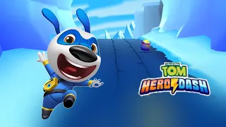 Talking Tom Hero Dash - Gameplay Walkthrough Part 18 - Super Hank (iOS, Android)