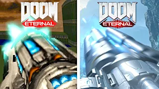 DOOM Eternal vs. DOOM Eternal Remake in DOOM II