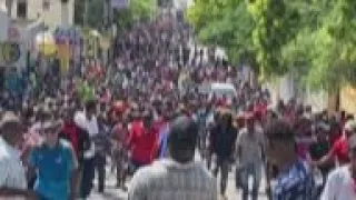 Haitian protesters demand PM's resignation