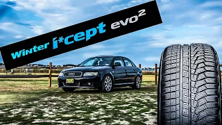 TIRE REVIEW: Hankook I'cept Evo2 Winter Tires on my B6 Audi A4!