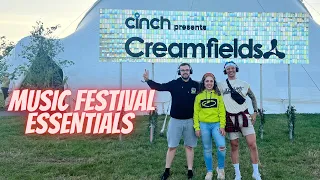 MUSIC FESTIVAL ESSENTIALS - CREAMFIELDS 2023