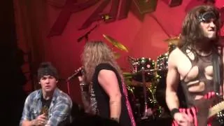 JAMES DURBIN WITH STEEL PANTHER KICKSTART MY HEART HOUSE OF BLUES SUNET 2/4/2013