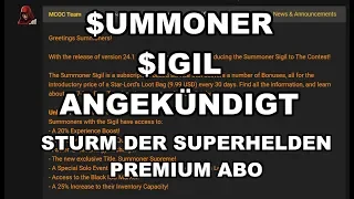 Sturm der Superhelden Premium Abo - Summoner Sigil