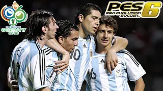 🔴 JUGAMOS AL PES 6 MUNDIAL 2006 CON ARGENTINA 🎮⚽ (Directo ya emitido)
