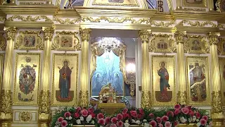Божественная литургия 14 октября 2023 года, Покровский женский монастырь, г. Москва