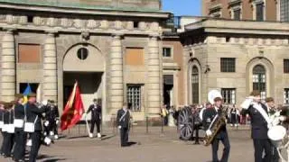 Part of Sweden's Changing of the Guards: Stockholm Royal Palace