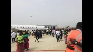 The Moment the First Flights Arrived Bayelsa International Airport