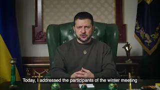 Address of the President Volodymyr Zelensky at the end of the 334th day of the full-scale war