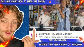 Stromae: Tiny Desk Concert || (🇬🇧 Reaction) || First Time listening || This Is One Of The Best‼️