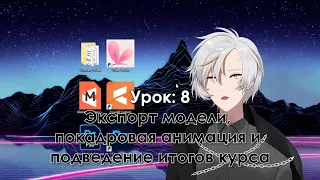 Туториал по Live2D. Урок 8: Экспорт модели, покадровая анимация и подведение итогов курса