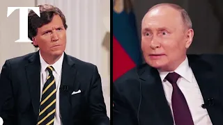 Putin gives first western interview with Tucker Carlson