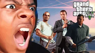 IShowSpeed plays GTA 5 Story Mode for the First time Part 1 (Full Video)
