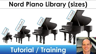 Understand the Nord Piano Library Sizes for your Nord Keyboard